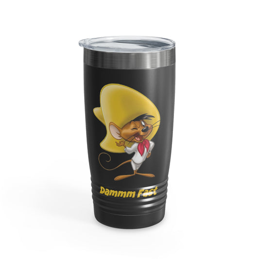 Speedy Gonzales Ringneck Tumbler. 20 ounce vintage cartoon mouse travel mug.